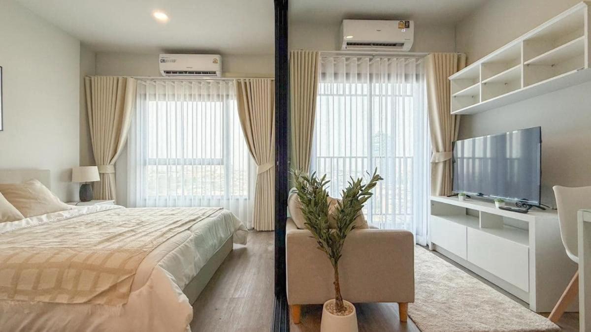 New 1-bedroom For Rent 0 Meters From Bts Wutthakat * Bangkok