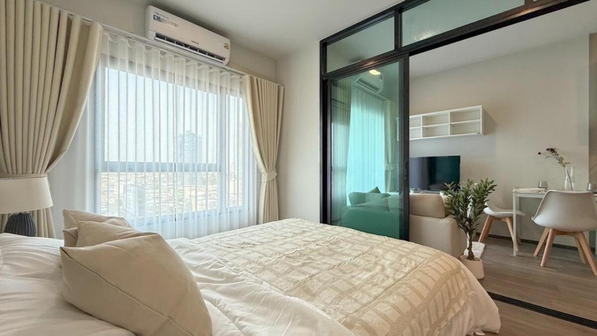 New 1-bedroom For Rent 0 Meters From Bts Wutthakat Apartment